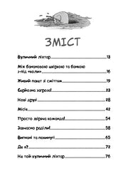 Сторінка зі змістом дитячої української книги з малюнком ліхтаря — дитячі книжки українською | BookCafe