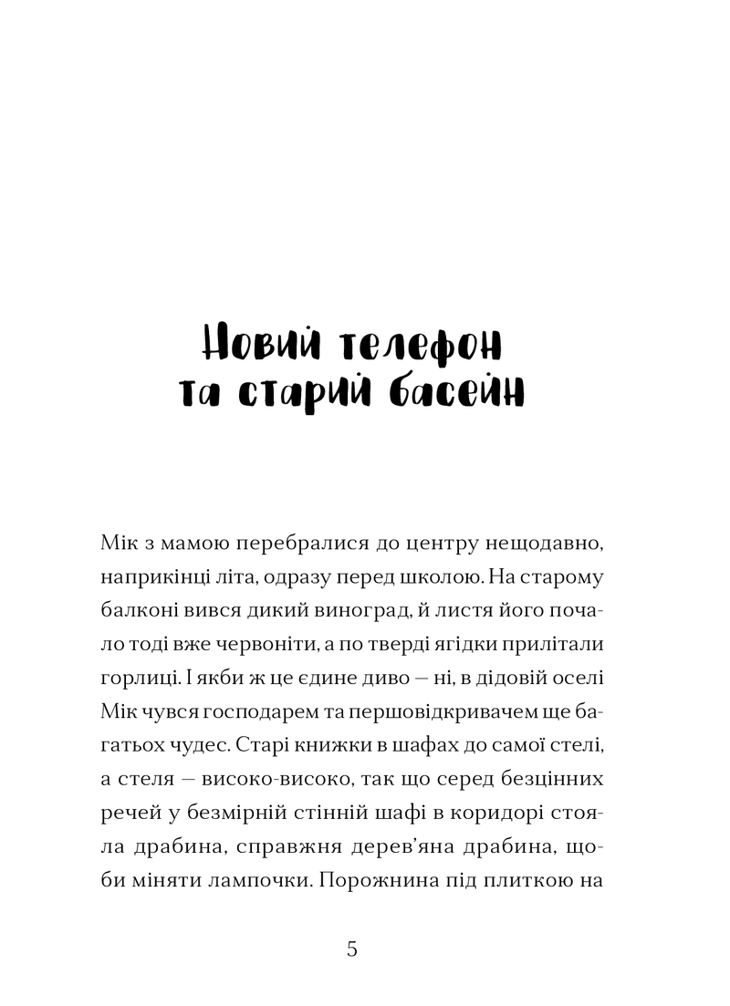Ілюстрована сторінка української книги з художнім текстом — книги українською в Польщі | BookCafe