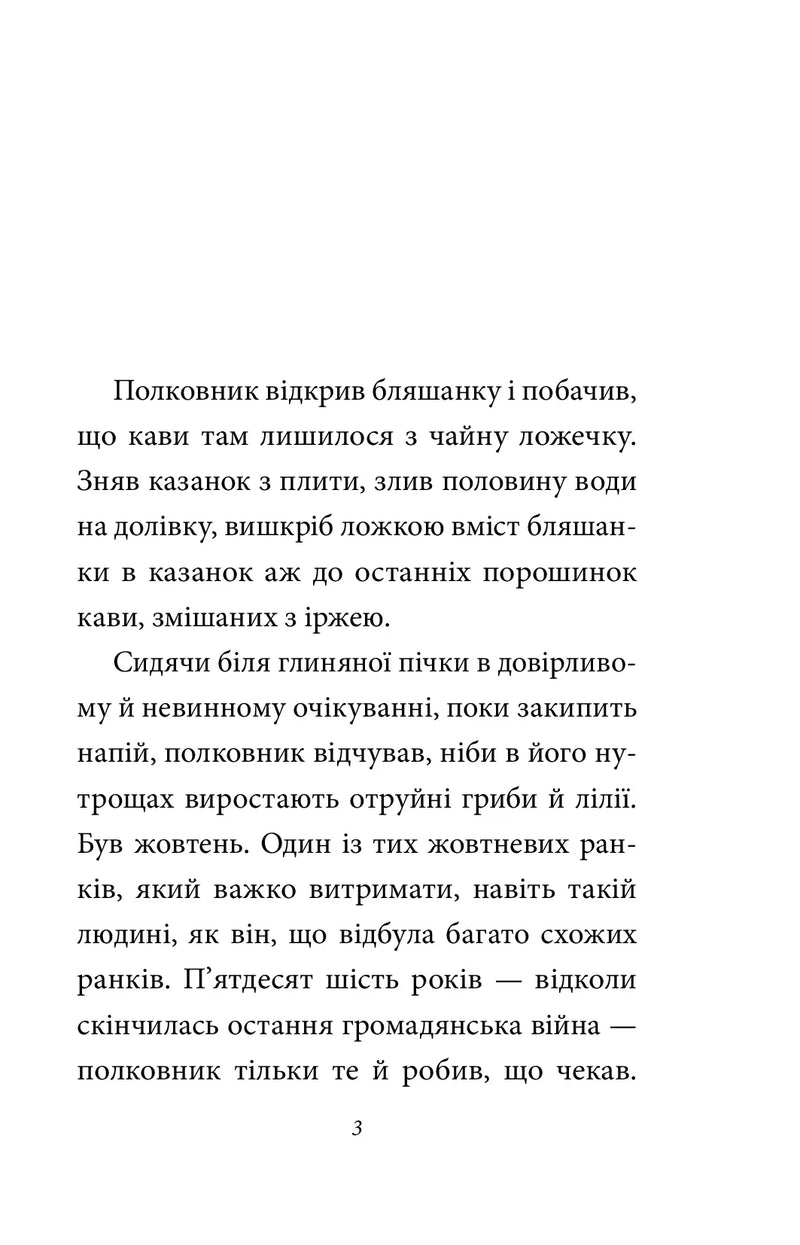 Сторінка української книги з прозовим текстом на білому фоні — книги українською в Польщі | BookCafe