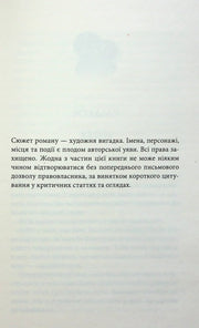 Сторінка української книги з текстом про сюжет та авторські права — книги українською в Польщі | BookCafe