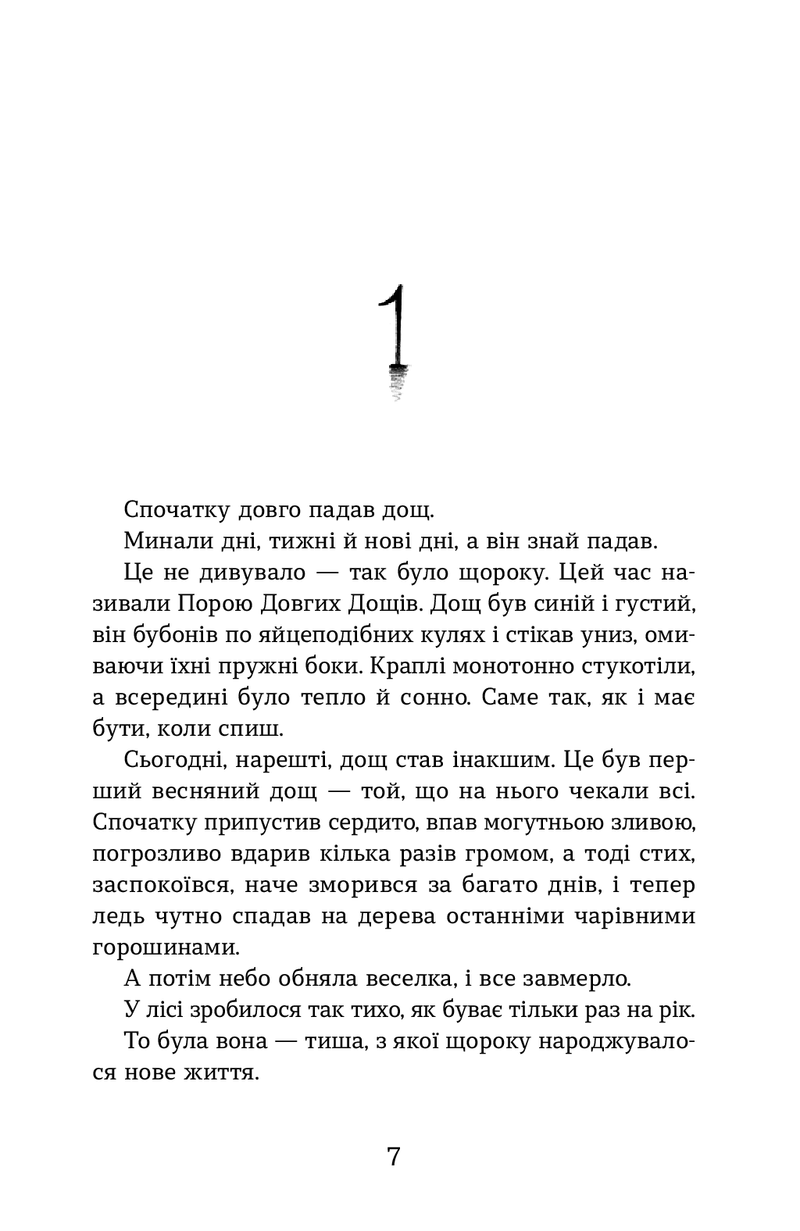 Сторінка української книги з текстом та стилізованою цифрою 1 — книги українською в Польщі | BookCafe