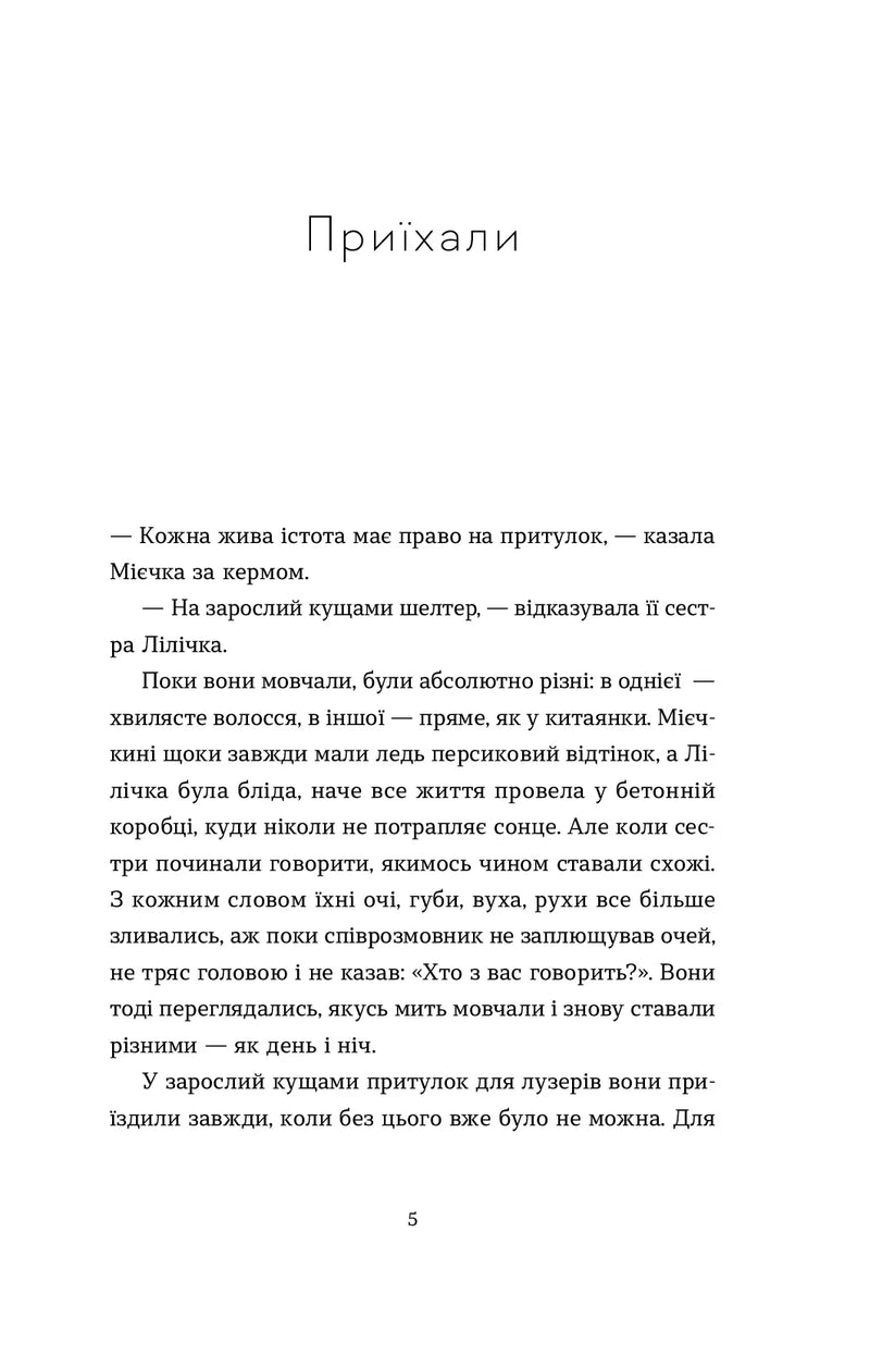 Сторінка української книги з текстом та заголовком «Приїхали» — українська книгарня онлайн | BookCafe