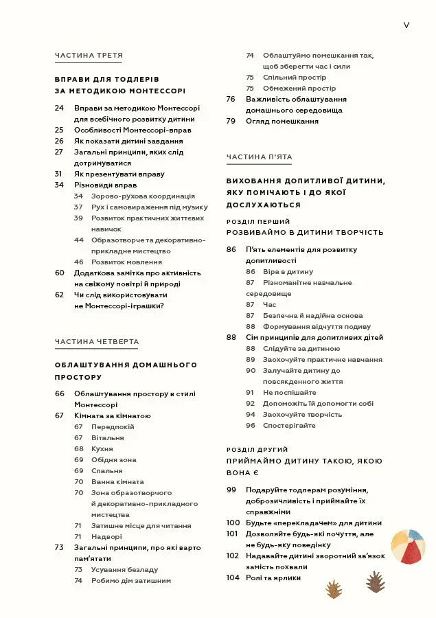 Зміст української книги з методикою Монтессорі — книги для саморозвитку | BookCafe