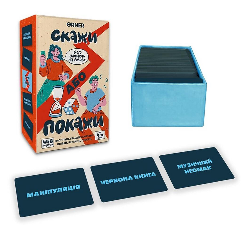Гра для компанії «Скажи або покажи»
