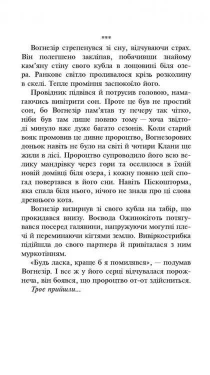 Коти-вояки. Сила трьох. Книга 1. Прозірa