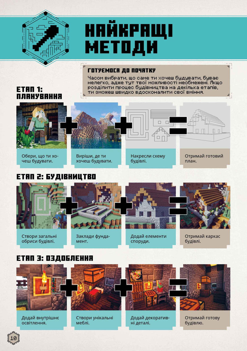 Minecraft. Посібник з творчого режиму