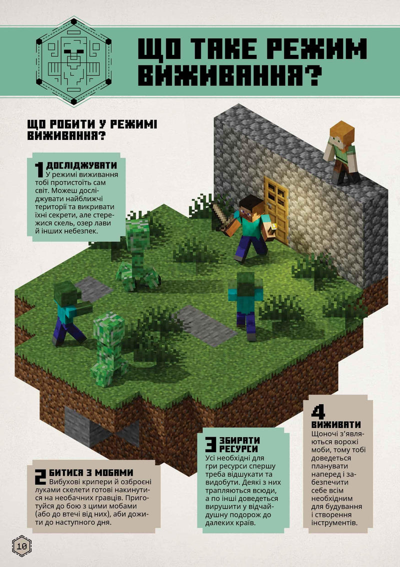 Minecraft. Посібник з виживання