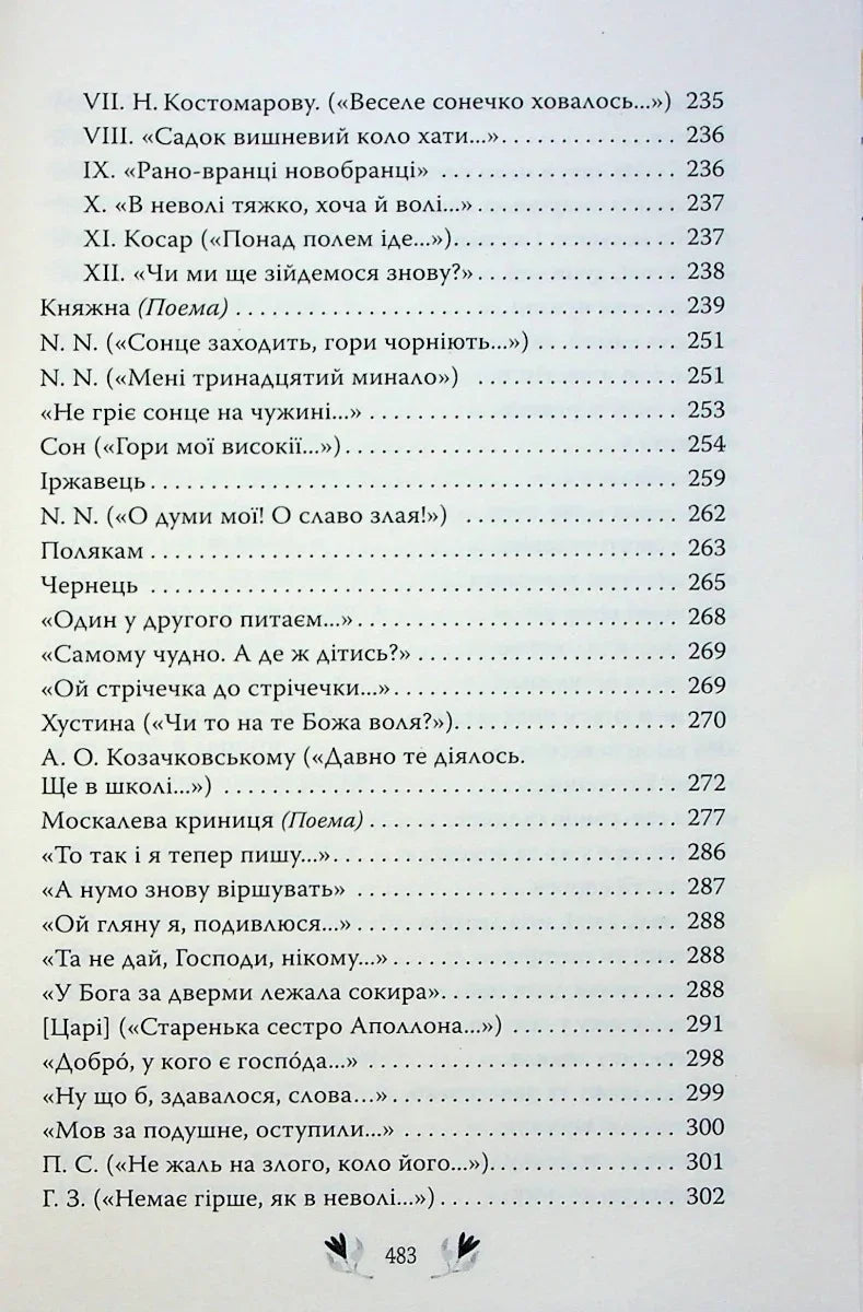Кобзар. Вибрані твори