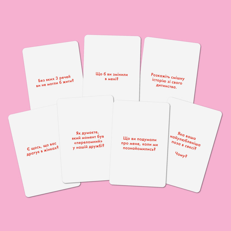 Розмовна гра Orner Розкажи мені все! Girl's edition