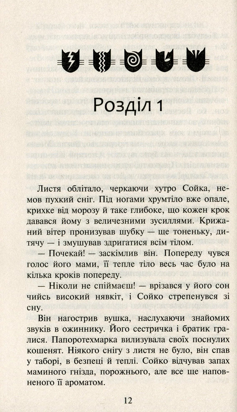 Коти-вояки. Сила трьох. Книга 1. Прозірa