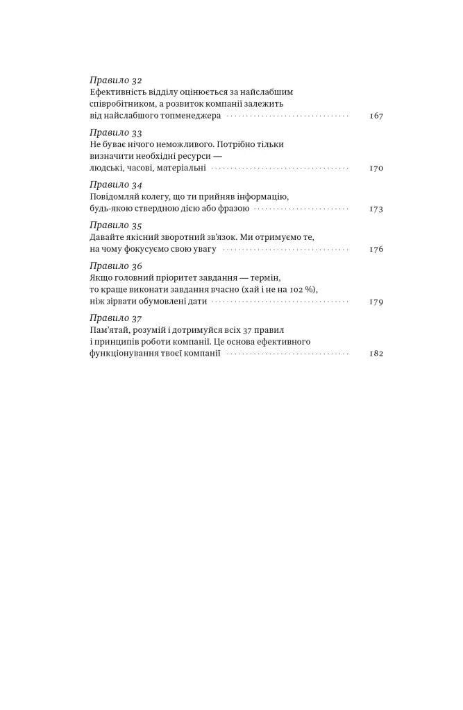 PRO 37 правил і принципів бізнесу