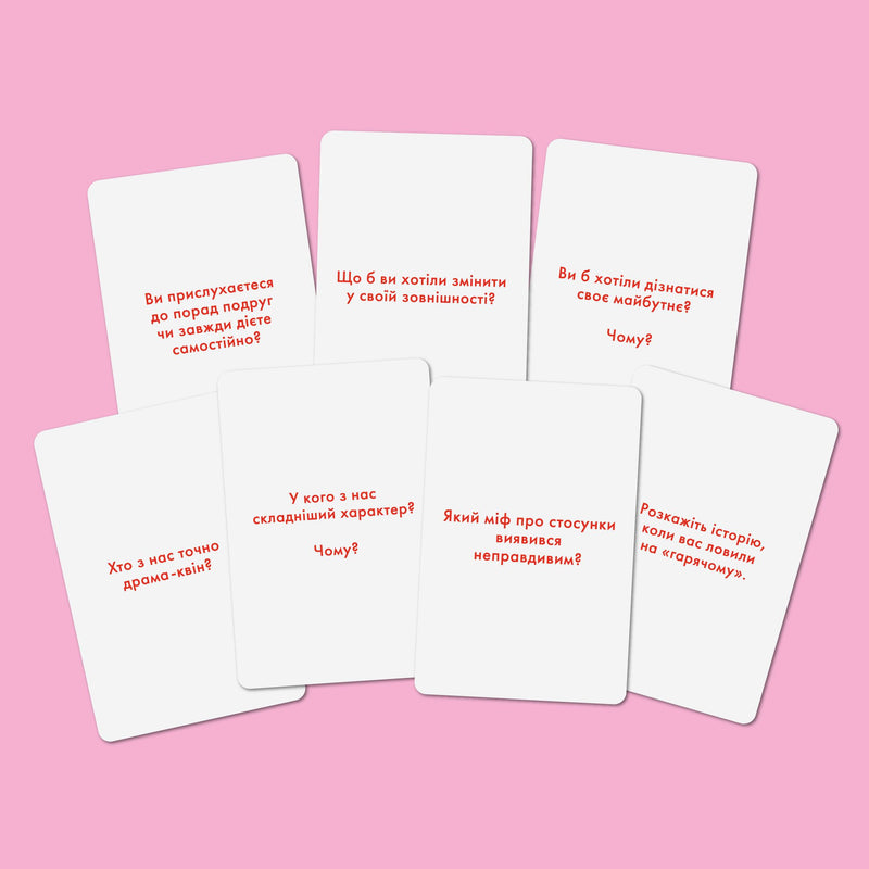 Розмовна гра Orner Розкажи мені все! Girl's edition