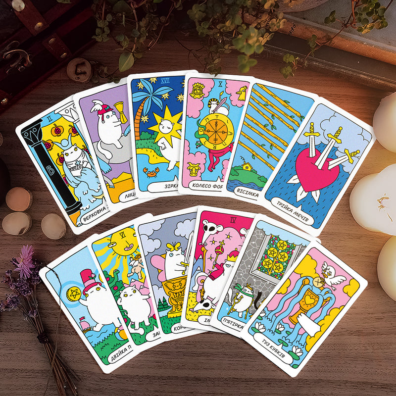 Карти Таро «Котяче таро»