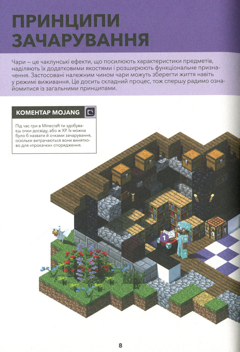 Minecraft. Довідник чарів та зілля