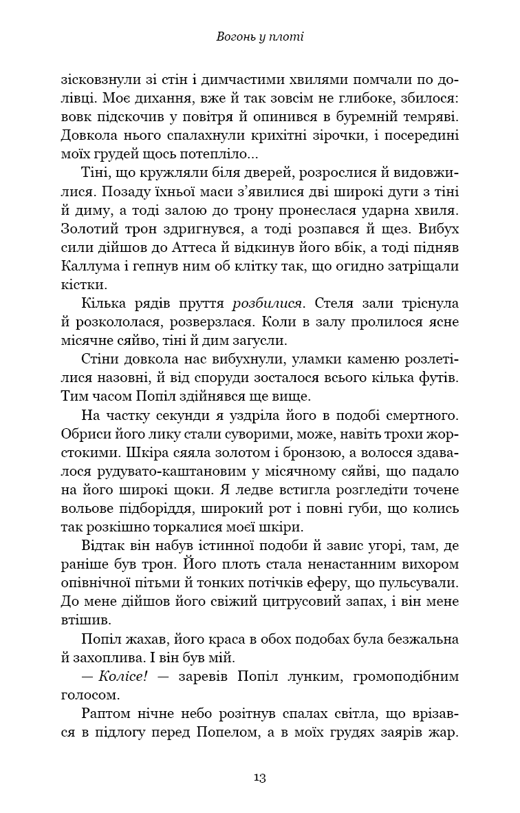 Плоть і вогонь. Книга ІІІ. Вогонь у плоті