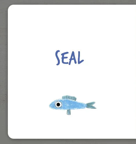 Collect the rainbow. Sea animals