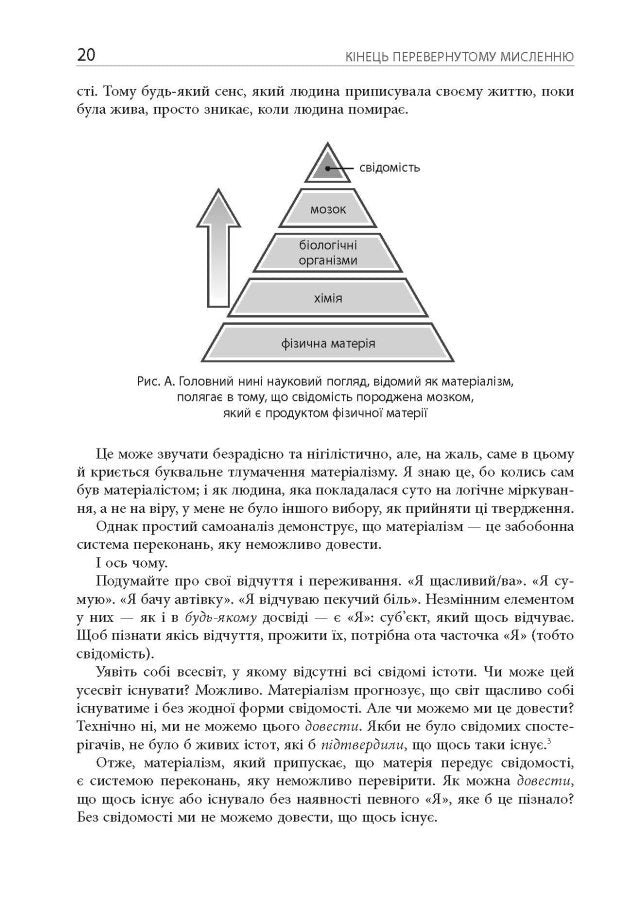 Кінець перевернутому мисленню