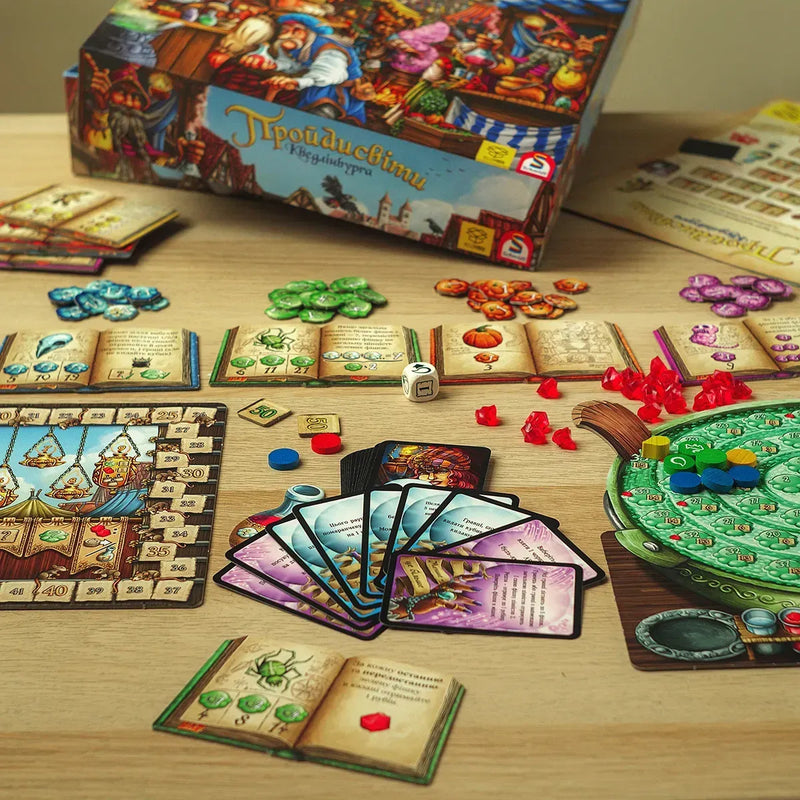 Настільна гра Yellowbox Пройдисвіти Кведлінбурга