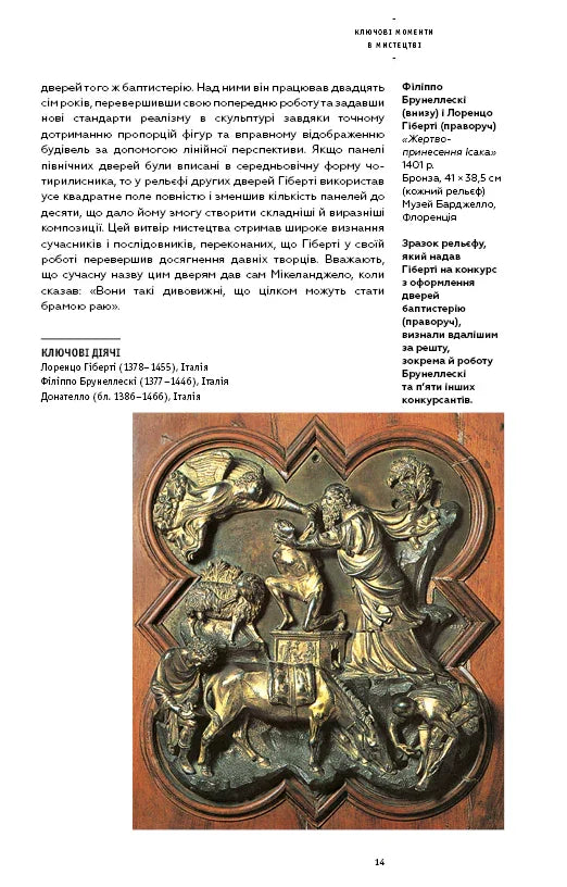 Ключові моменти в мистецтві