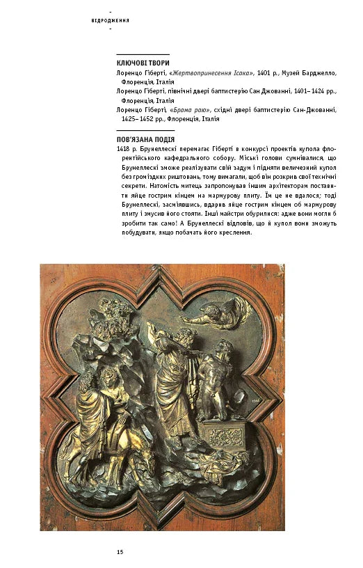 Ключові моменти в мистецтві