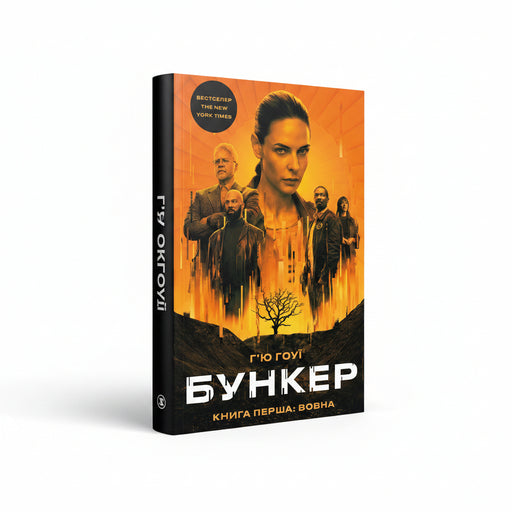 Обкладинка книги «Бункер. Книга 1. Вовна» — Г'ю Гоуї. BookCafe Вроцлав.