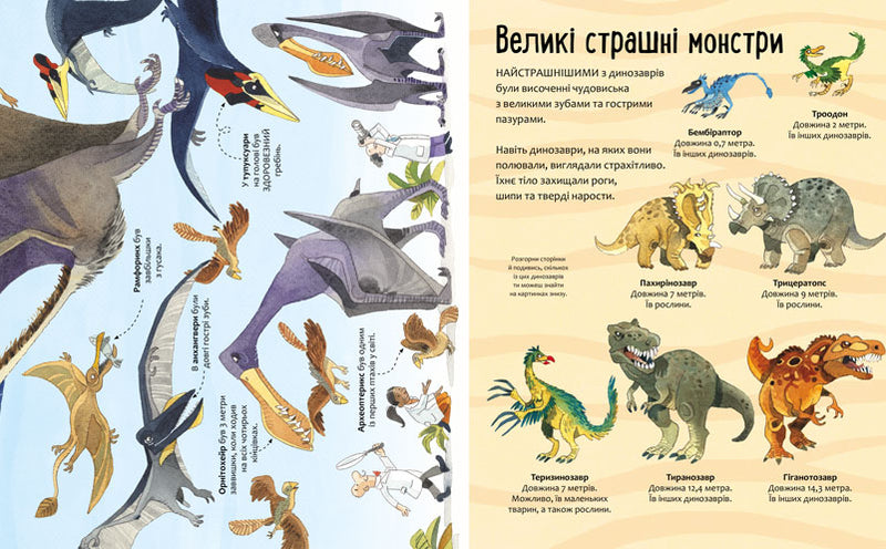 Велика книга динозаврів