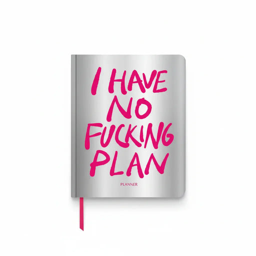 Обкладинка планера I have no plan - Orner. BookCafe Вроцлав.