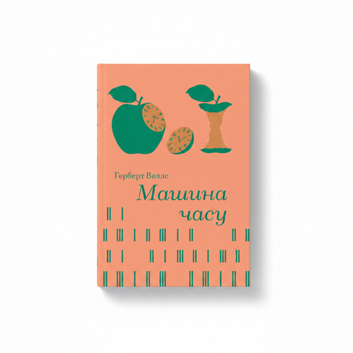 Обкладинка книги Машина часу - Герберт Веллс. BookCafe Вроцлав.