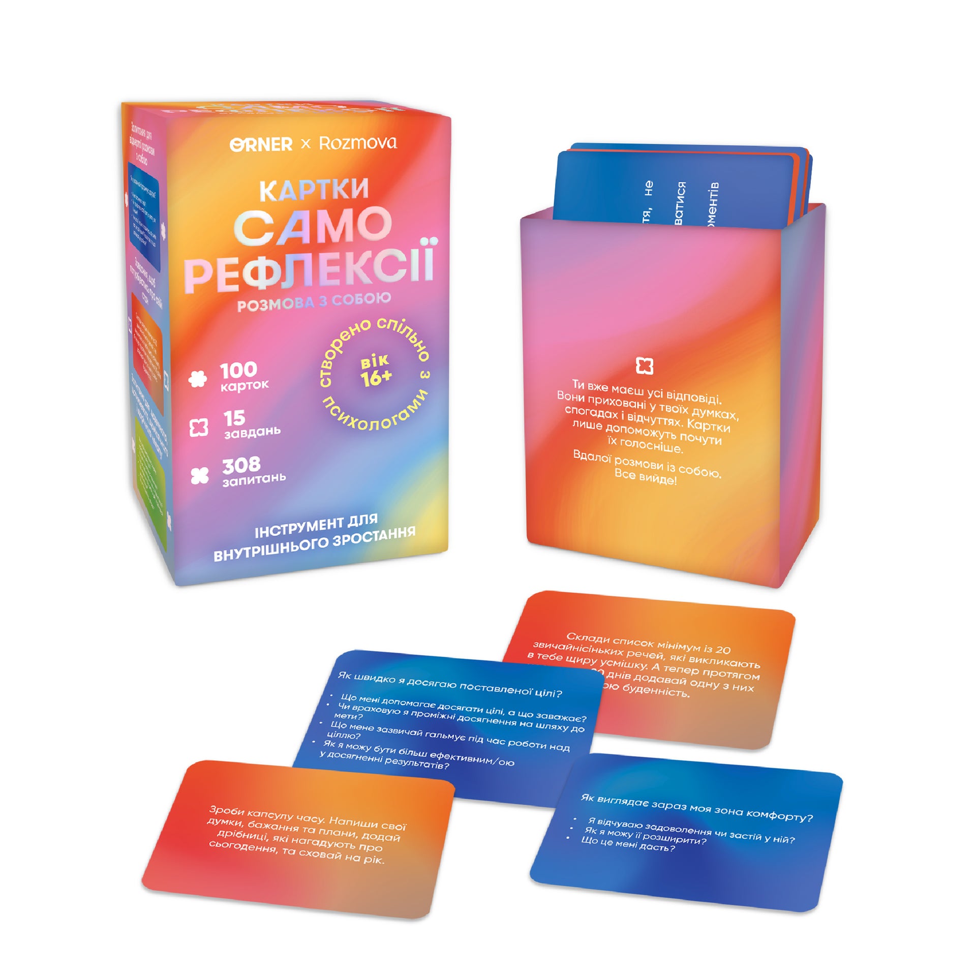 Картки саморефлексії «Розмова з собою»