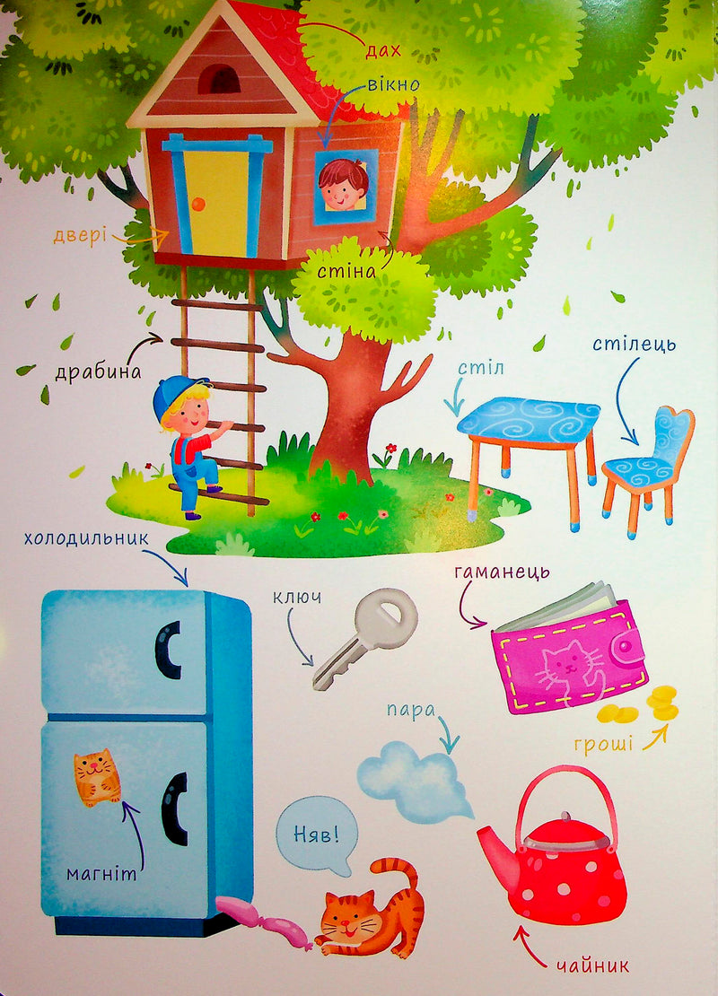 Перша книжка малюка. Слова