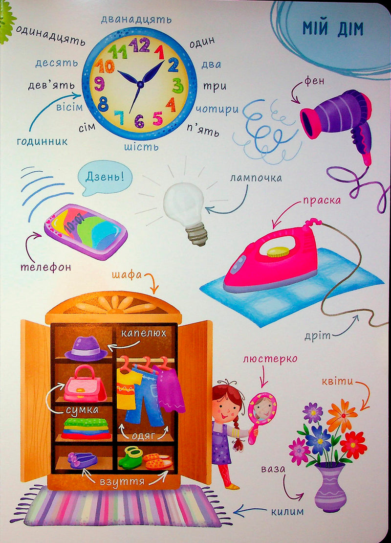 Перша книжка малюка. Слова