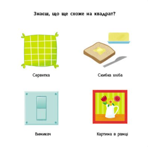 Фігури. Навчальне колесо