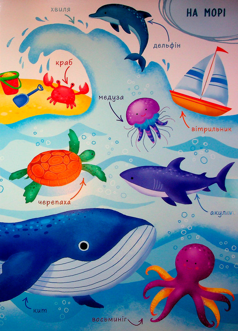 Перша книжка малюка. Слова