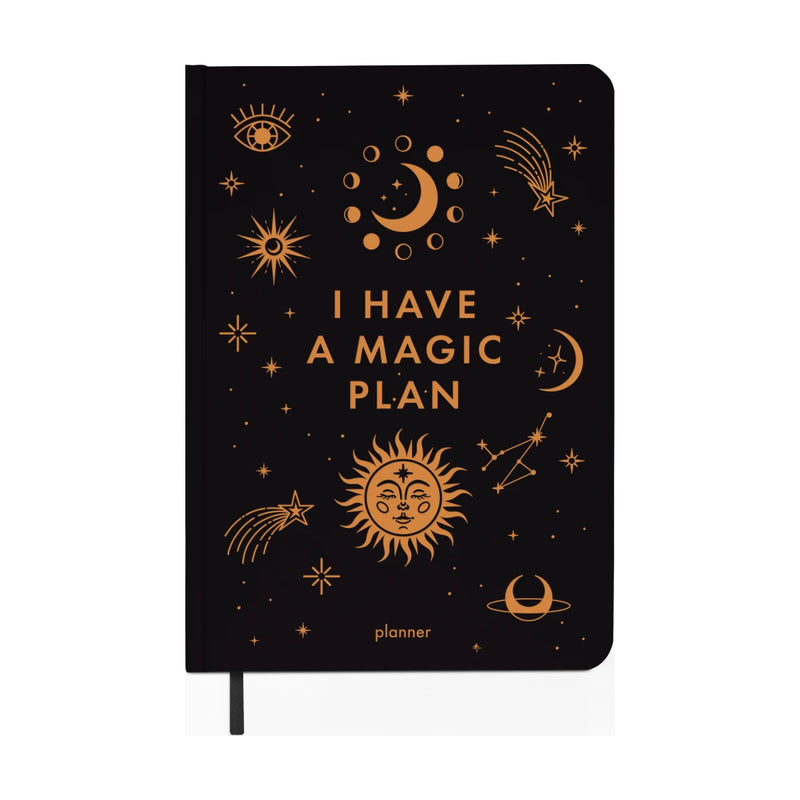 Планер ORNER «I have MAGIC plan mini», чорний — передня сторона товару