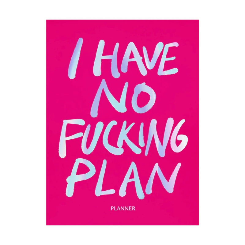 Планер ORNER «I HAVE NO PLAN», рожевий — передня сторона товару