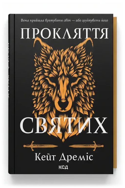 Обкладинка книги «Прокляття святих» — Кейт Дреміс
