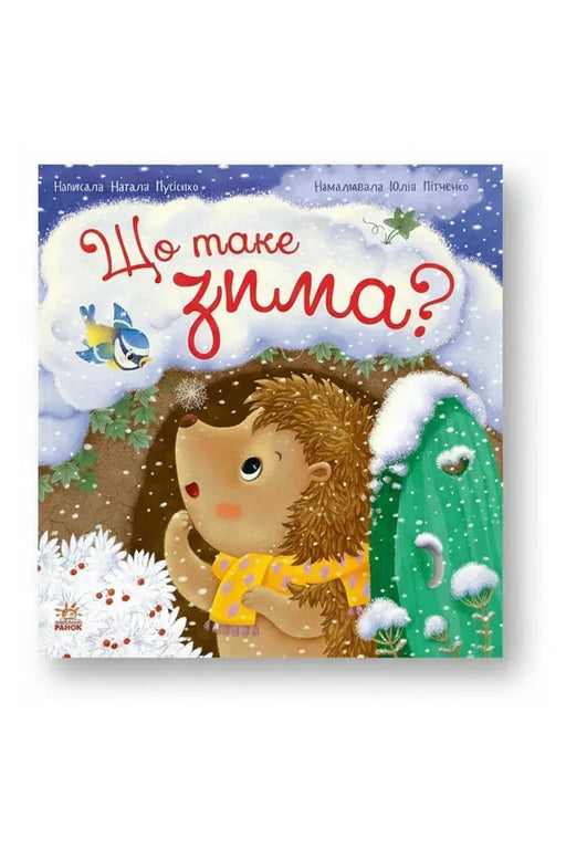 Обкладинка книги «Що таке зима» — Наталя Мусієнко
